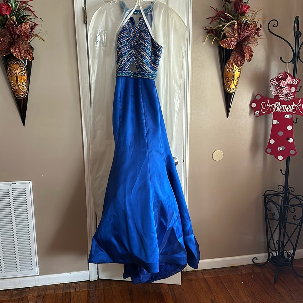 Blue Prom Dress